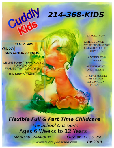 Day Care Center «Cuddly Kids Hourly and weekly Daycare», reviews and photos, 6464 E Lovers Ln, Dallas, TX 75214, USA