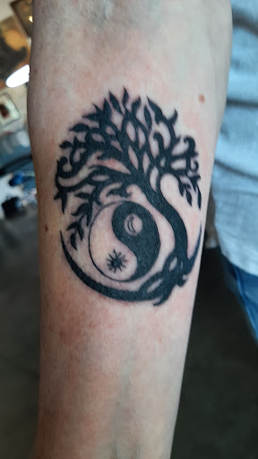 Explore lowrider tattoo ideas, creative tattoo ideas in Fairfax, available at The Forge Tattoo