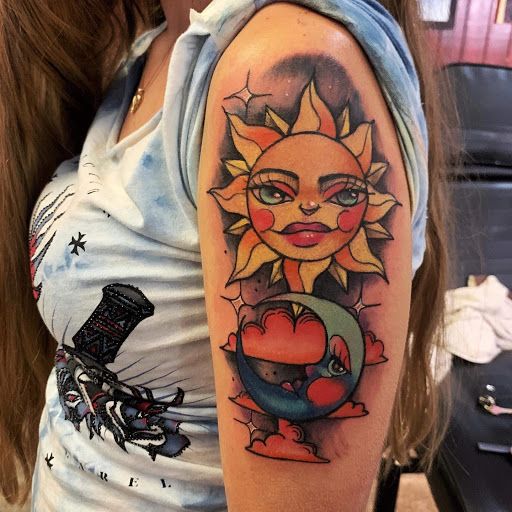 Explore playing cards tattoo ideas, creative tattoo ideas in Clinton, available at Black Relic Tattoo