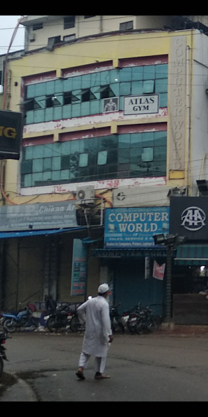 Atlas Gym - 9FR5+J5V, Corporate building, Near mallapally Masjid, Mallapally, Hyderabad, 500001, India