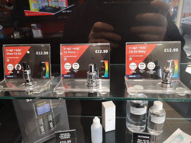Reviews of Totally Wicked – E-cigarette and E-liquid shop in Manchester - Shop