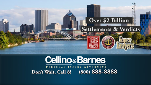 Cellino & Barnes, 16 W Main St Suite 600, Rochester, NY 14614, Personal Injury Attorney