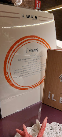 Pizzeria Il Buco à Riccione menu