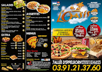 Menu / carte de L’Oasis Pizzeria Kebab à Outreau