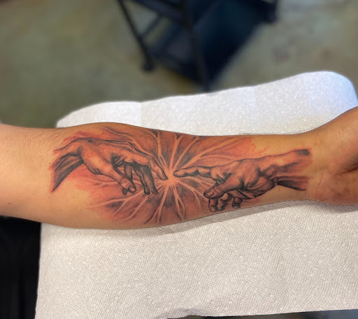 Explore villain tattoo ideas, creative tattoo ideas in Dallas, available at Cedar Springs Tattoo & Piercing