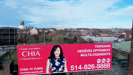 Courtier immobilier CHIA Happy Brokers Montreal Commercial Real Estate Broker Chia-Yi Tung