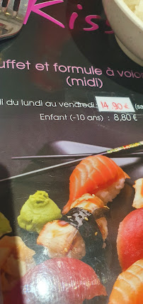 Sushi du Restaurant de sushis Restaurant KISS à Paris - n°8