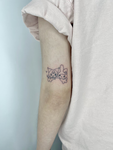 Explore bf tattoo ideas, creative tattoo ideas in San Jose, available at Ants Tattoo San Jose