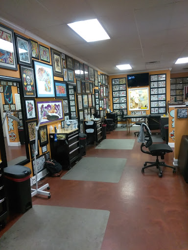 Explore half and half tattoo ideas, creative tattoo ideas in Jacksonville, available at TrueLove Tattoo