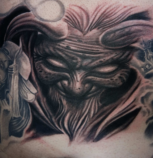 Explore tattoo ideas for women on arm, creative tattoo ideas in Angola, available at Hoodlum Ink