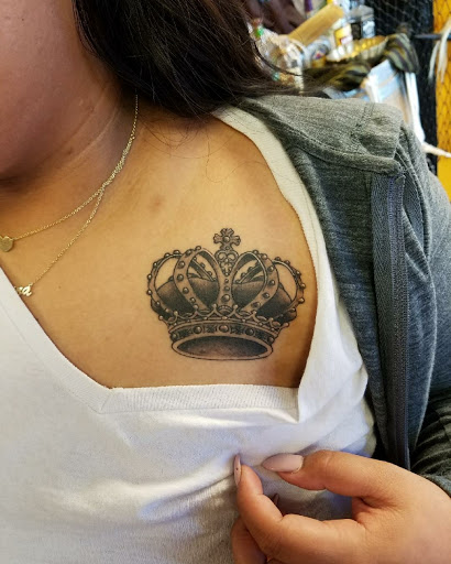 Explore pisces tattoo ideas for woman, creative tattoo ideas in Stockton, available at THE PIRATES LOUNGE TATTOO PARLOR
