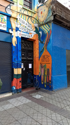 Kite shops in Valparaiso