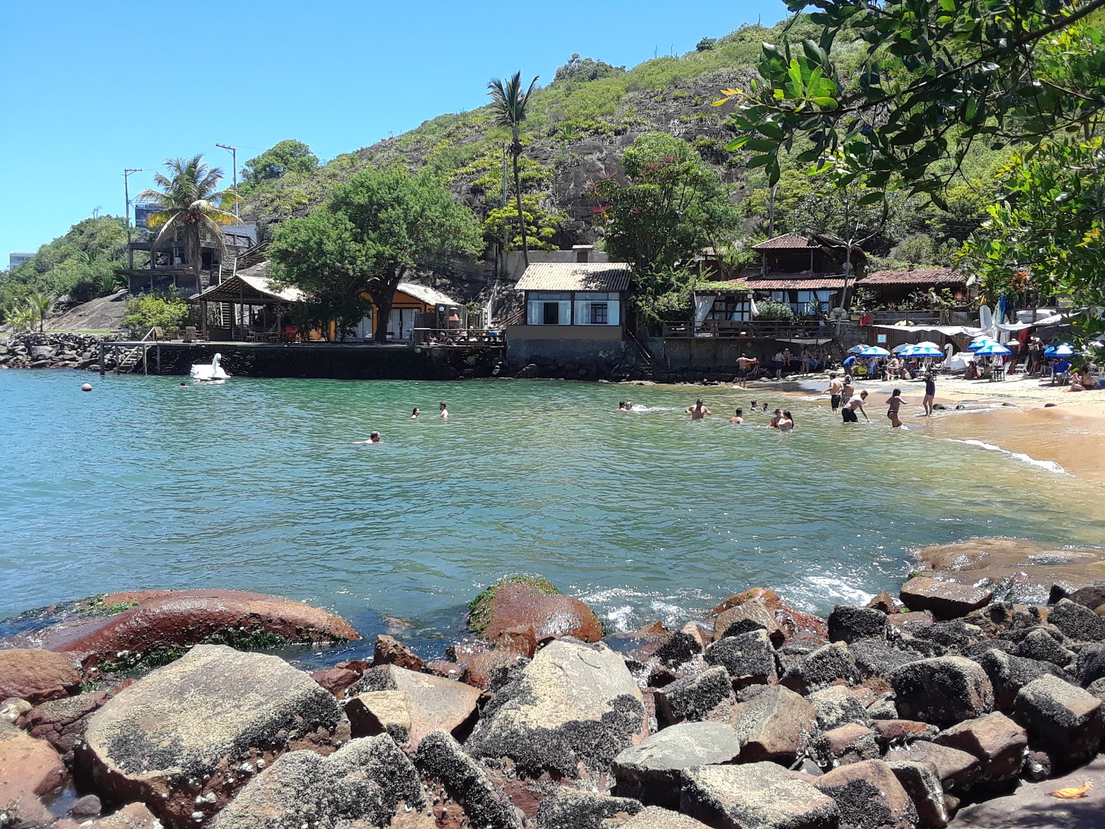 Foto von Praia do Bananal mit kleine bucht