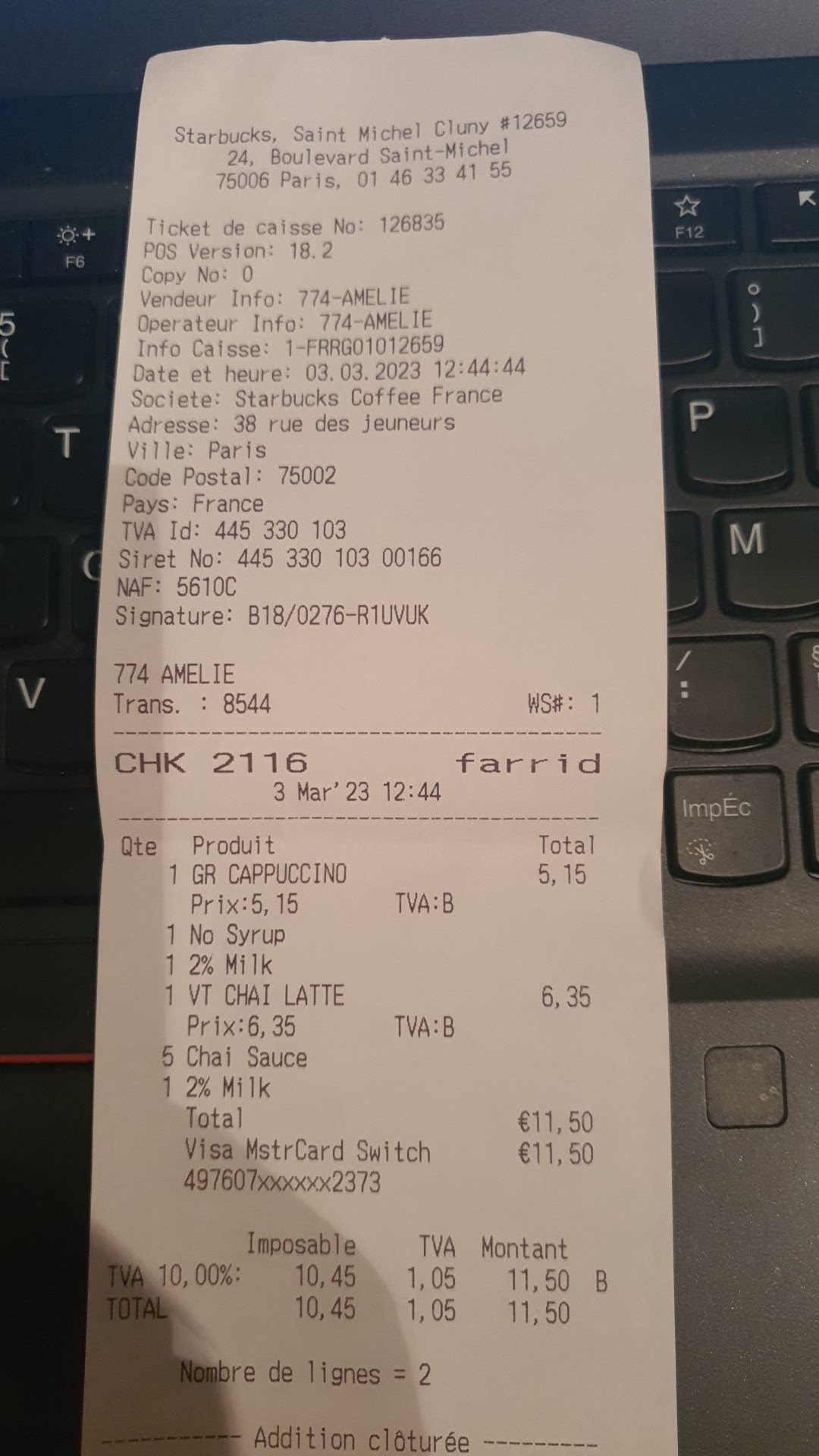 Photo n° 1 de l'avis de Dek.a fait le 03/03/2023 à 21:56