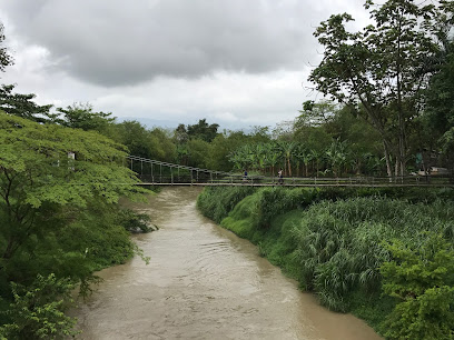 Viejo Puente colgante Peatonal