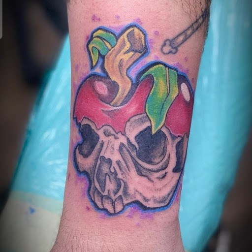 Explore death metal tattoo ideas, creative tattoo ideas in Ambler, available at Tattoo GalaxyAmbler Piercing & Custom Tattoos