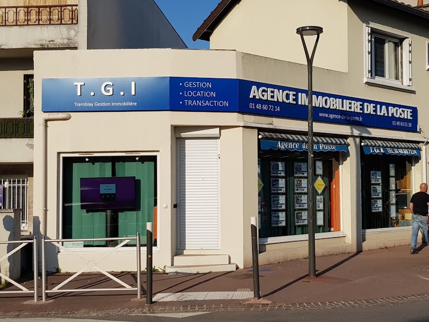 Agence Immobilière de la Poste à Tremblay-en-France (Seine-Saint-Denis 93)