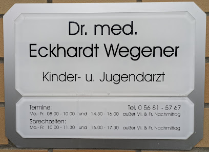 Dr. med. Eckhardt Wegener August-Vilmar-Straße 19A, 34576 Homberg (Efze), Deutschland