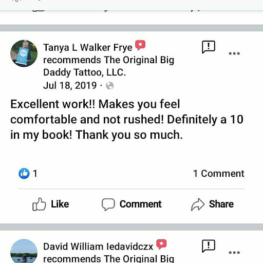 Explore face tattoo cover up ideas, creative tattoo ideas in Englewood, available at The Original Big Daddy Tattoo & Body Piercing est.1997 est.1997