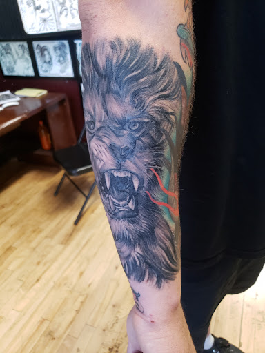 Explore back cover up tattoo ideas, creative tattoo ideas in Stockton, available at Stockton Tattoo & Piercing