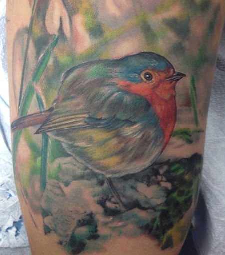 Explore graveyard tattoo ideas, creative tattoo ideas in Mcallen, available at World Famous La Mancha Tattooz