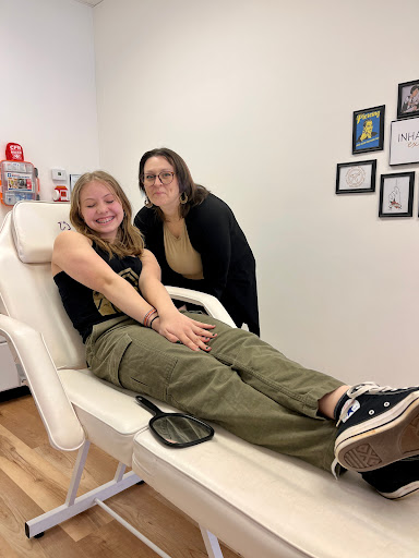 Explore mom tattoo ideas for son, creative tattoo ideas in Seneca, available at Holesome Family Body Piercing