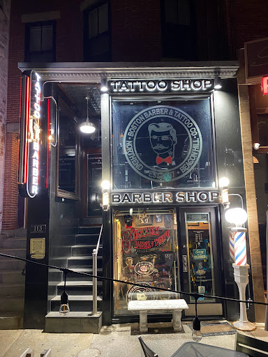 Explore cancer tattoo ideas for men, creative tattoo ideas in Boston, available at Boston Barber & Tattoo Co.