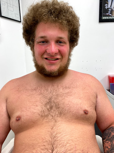 Explore small chest tattoo ideas for men, creative tattoo ideas in Myrtle Beach, available at Professional Body Piercing by Jackie