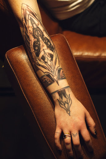 Explore spina bifida tattoo ideas, creative tattoo ideas in Hudson, available at The Bohemian Social Club