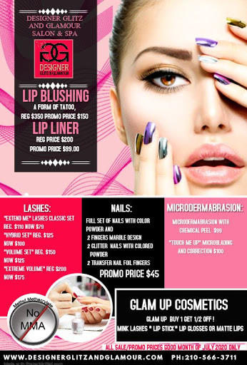 Beauty Salon «Designer Glitz & Glamour Spa and Hair Salon», reviews and photos, 222 E Aviation Blvd, Universal City, TX 78148, USA