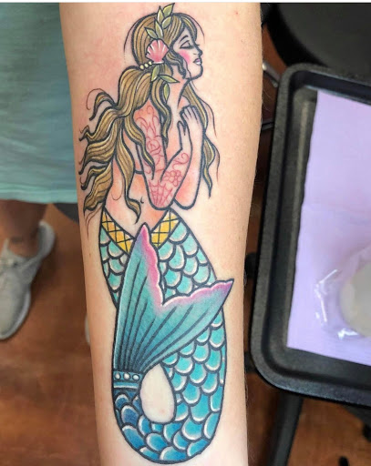 Explore puerto rico map tattoo ideas, creative tattoo ideas in Aledo, available at Elevated Tattoo & Piercing
