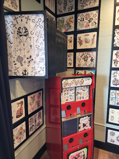 Explore cheshire cat tattoo ideas, creative tattoo ideas in Libertyville, available at Lucky Seven Tattoo