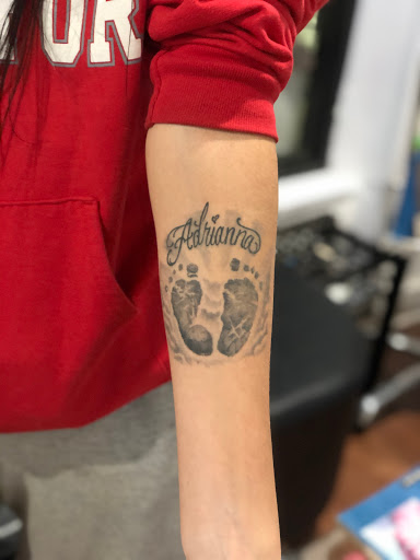 Explore tool band tattoo ideas, creative tattoo ideas in Scarsdale, available at Damm Nice Tattoo & Body Art