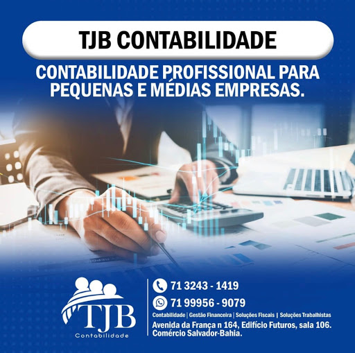 Logo da empresa - TJB Contabilidade