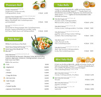 Menu / carte de Yoko Sushi Lieferservice Magdeburg Nord à Magdeburg
