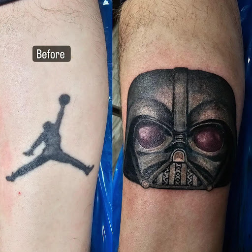 Explore bad bunny tattoos ideas, creative tattoo ideas in Kenosha, available at Kenosha Tattoo Company