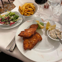 Fish and chips du Restaurant français Le Café du Commerce à Paris - n°17