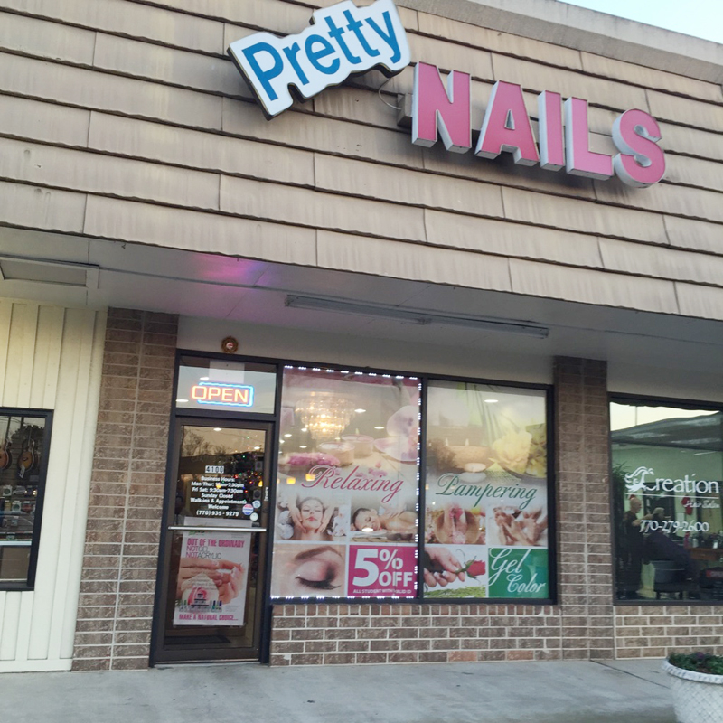 Pretty Nails Lilburn, GA 30047 Services and Reviews
