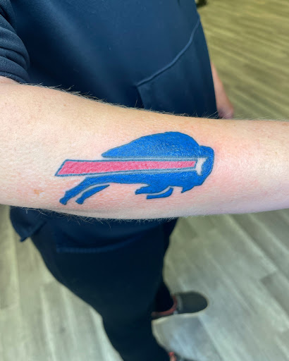 Explore baby foot tattoo ideas, creative tattoo ideas in Watford City, available at Soulful Ink Studios