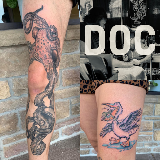 Explore bottom of foot tattoo ideas, creative tattoo ideas in Tuckerton, available at Shoreline Tattoo