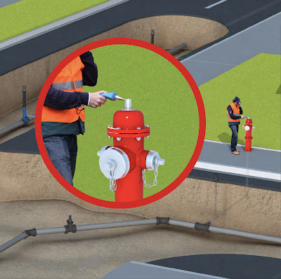 ✅ Détection recherche de fuite GAZ - EAU - INCENDIE - RIA - SPRINKLER, Repérage de Canalisations & Réseaux souterrains à Paris