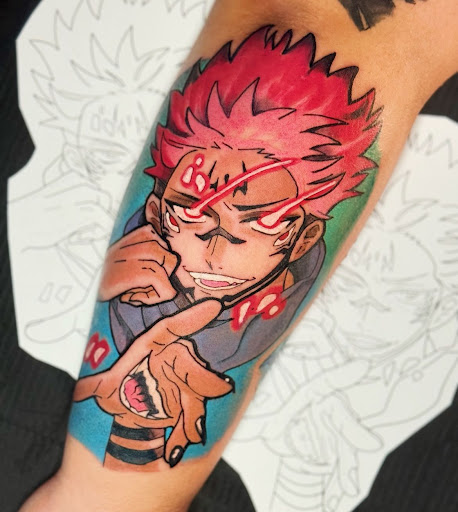 Explore aries sign tattoo ideas, creative tattoo ideas in Houston, available at 333 Tattoo Studio HTX