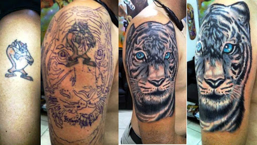 Explore tattoo ideas breast cancer, creative tattoo ideas in Saint Petersburg, available at Lucky You Tattoo