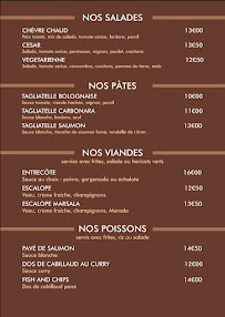 Menu du Le Chateaubriand à Plancoët