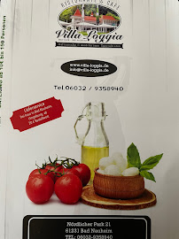 Golfclub Restaurant Villa Loggia Bad Nauheim à Bad Nauheim menu