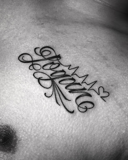 Explore tattoo ideas for mens leg, creative tattoo ideas in Stockton, available at Stockton Tattoo & Piercing