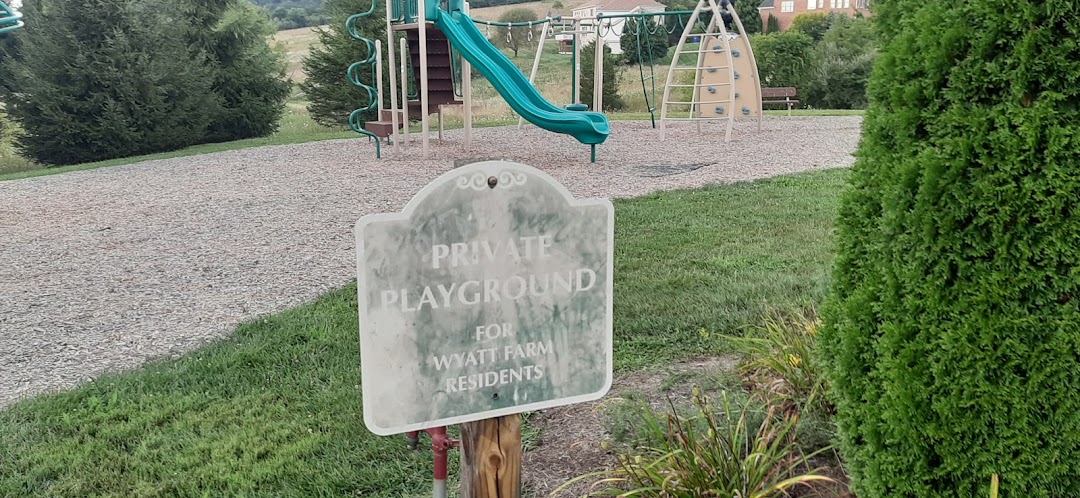 Private Playground for Wyatt Farm Residents
