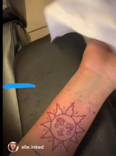 Explore chest arm tattoo ideas, creative tattoo ideas in Cocoa, available at Rorschach Tattoo Shop and Piercing Studio