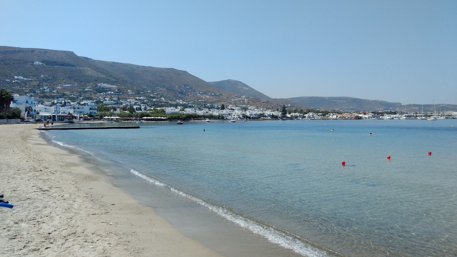 Photo of Livadia beach with partly clean level of cleanliness