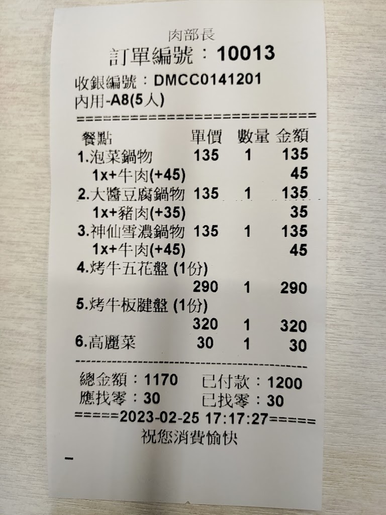肉部長 韓式平價烤肉鍋物(屏東民生) 的照片